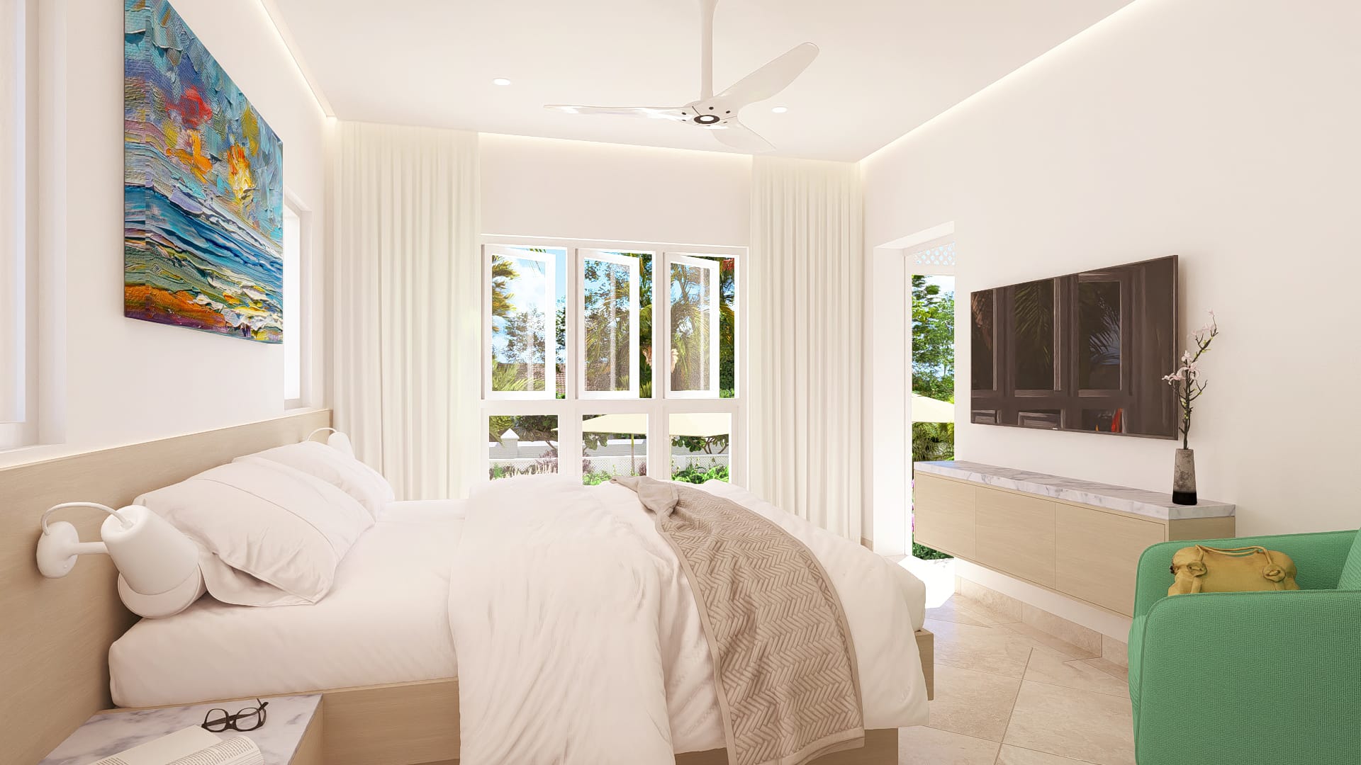 2BR Primary Bedroom