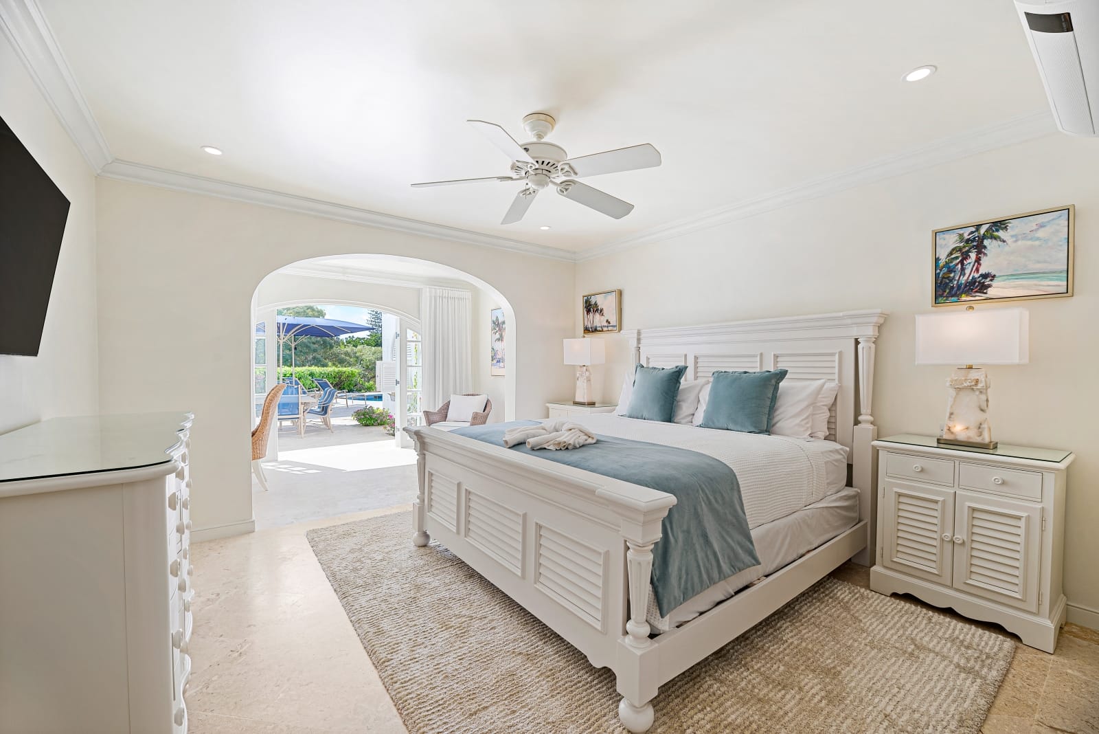 Coral House Master Bedroom