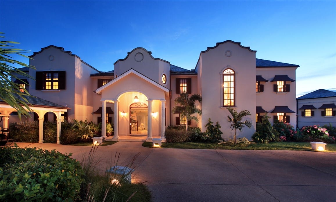 OCEAN DRIVE 12 FRONT EXTERIOR TWILIGHT