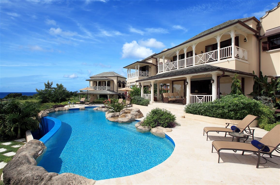 OCEAN DRIVE 12 REAR EXTERIOR OVER POOL