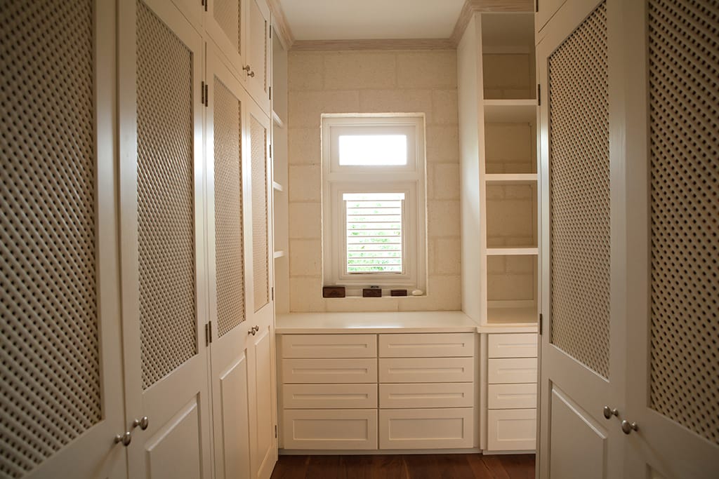 Master bedroom closet