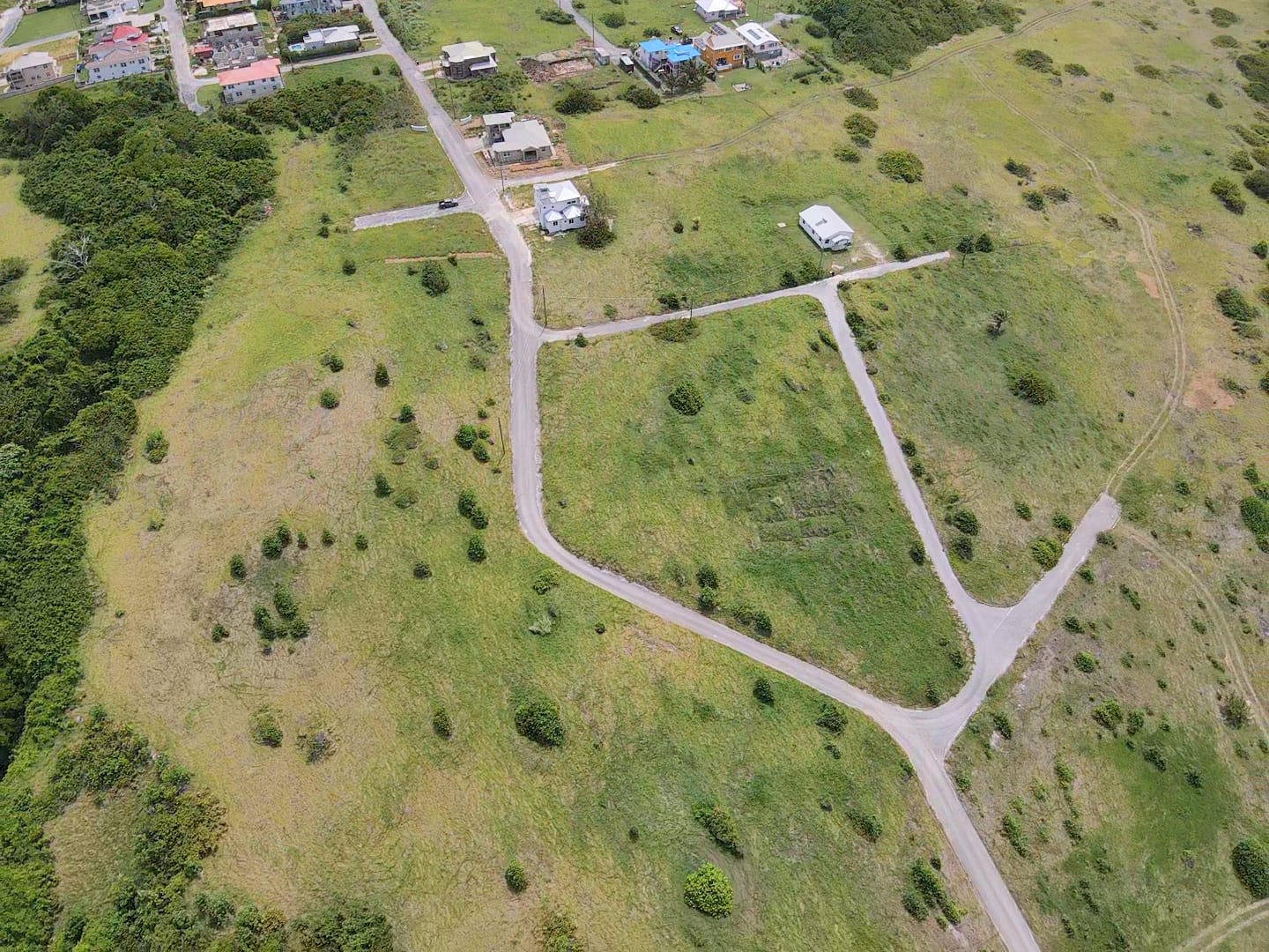 1 Drone shot with Atlantic Heights Lot 12
