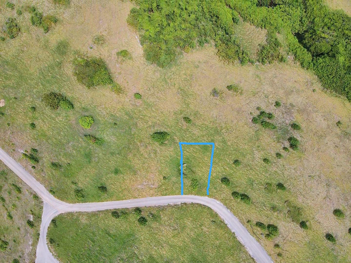 2 Drone shot with Markings Atlantic Heights Lot 12