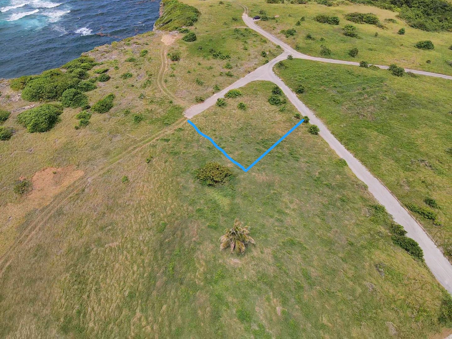 2 Drone shot with Markings Atlantic Heights lot 22