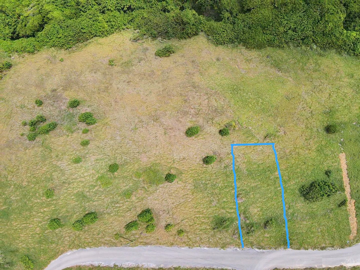 2 Drone shot with Markings Atlantic Heights lot 4