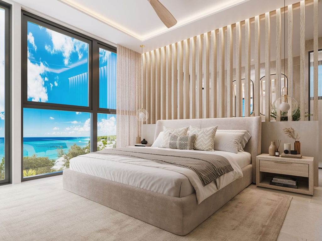 Bijou Unit 1 Primary Bedroom CGI 002