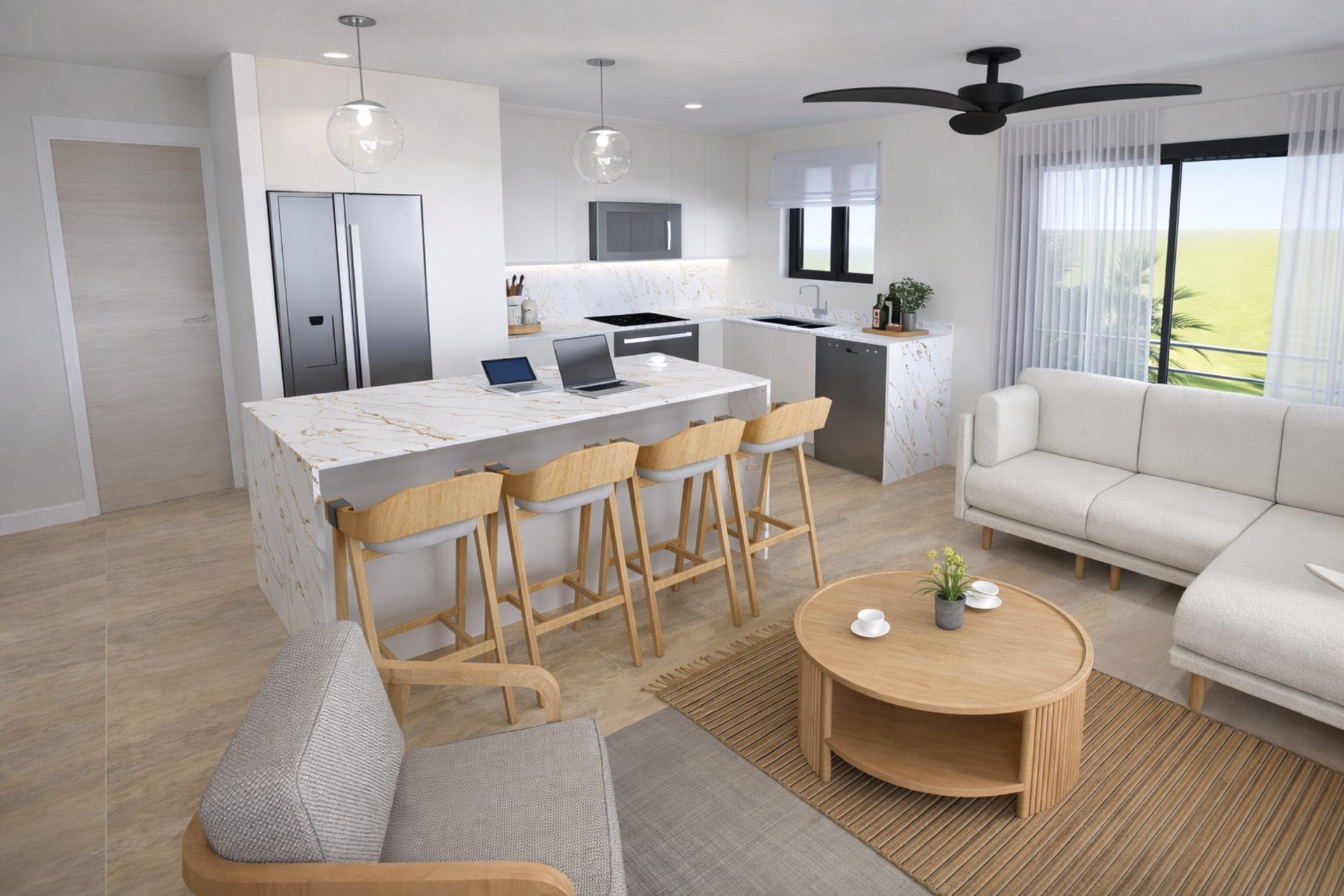 Lily Villas Kitchen 1
